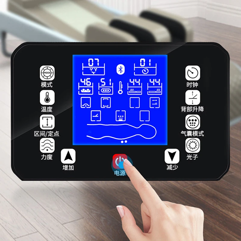 Электрический Полностью нагревательный Нефритовый камень Корея Спа Портативный матрас термомассажная кровать