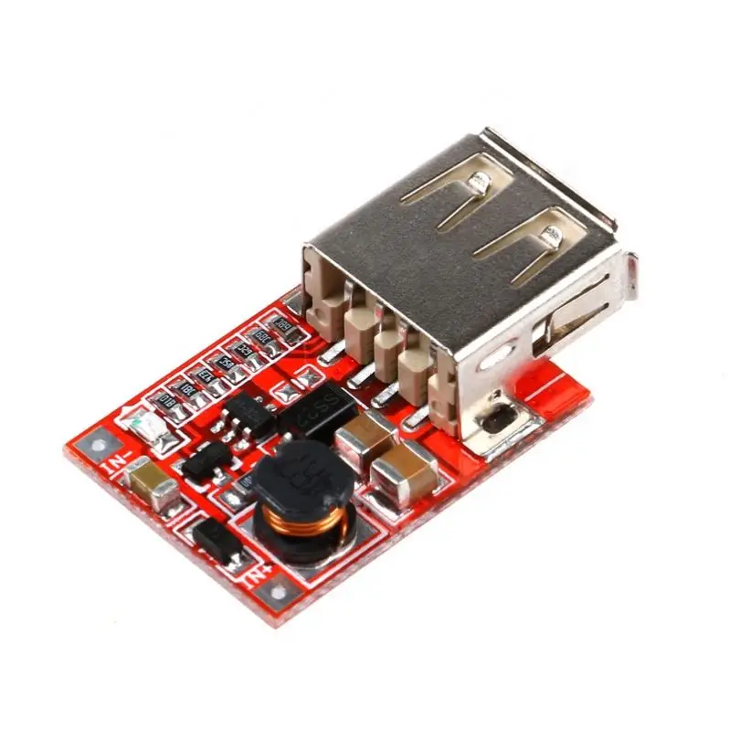 Efficiency up to 96% DC-DC Boost Module 3V to 5V 1A 3W Boost Board CI Rcuit MP3MP4 Mobile QS-0305