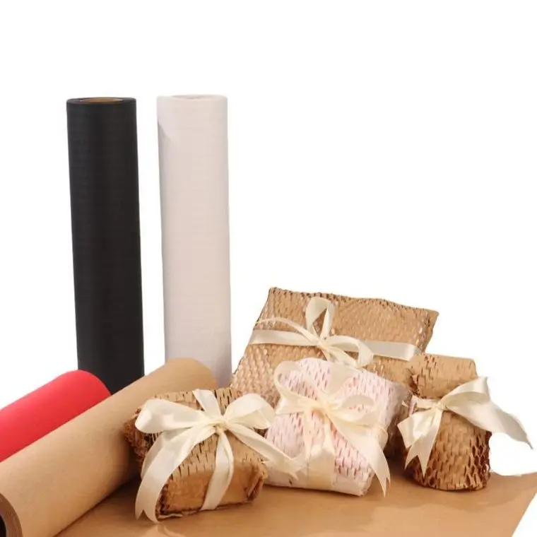 2024 Top Selling Small Size Honeycomb Paper 30cm*30m Eco-friendly Packaging Material