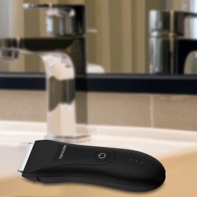  Hairscape OEM Профессиональный USB Перезаряжаемый беспроводной электрический триммер для волос на теле машинка стрижки Оптовая