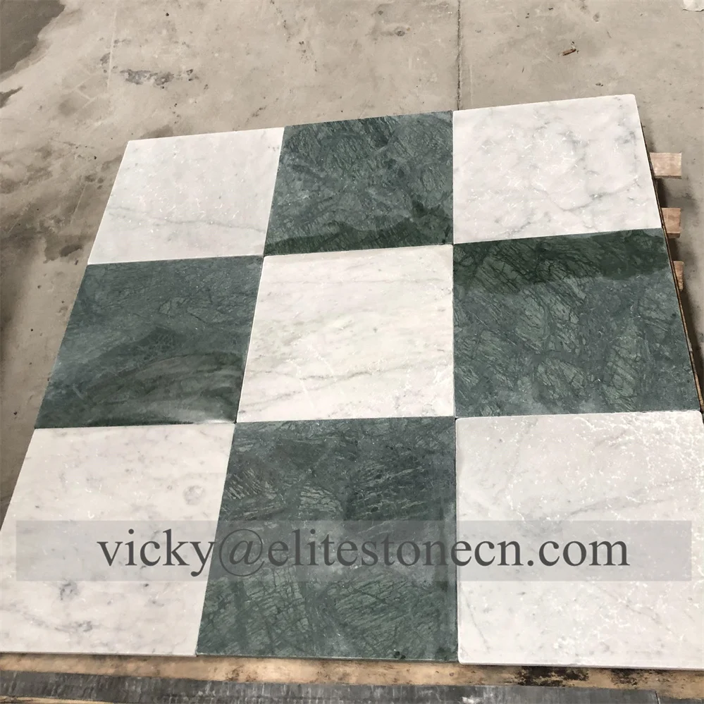 Outdoor Garden Tile Tumbled French Pattern Beige Limestone Floor Tile