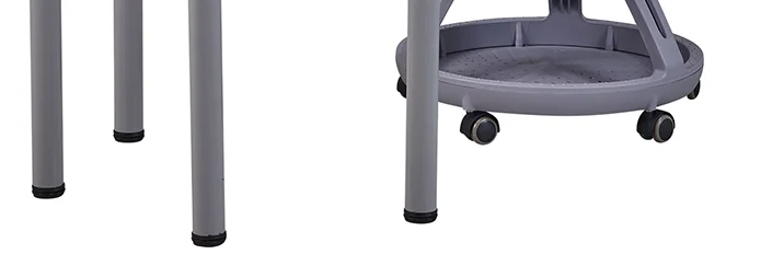 modern cheap children school classroom MDF table wheels swivel training chairs single student study desk and chair set