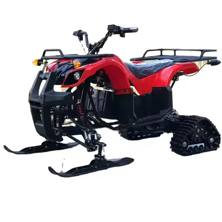General purpose Kart UTV Trolley four rear wheels ATV Snow Sand snowmobile track assembly pedal push trailer