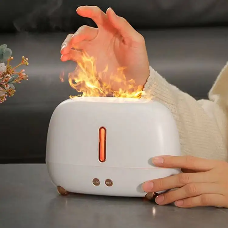 Hot Sales Portable Humidifier Mini Air Flame Humdifiers For Home Bedroom Humidifier