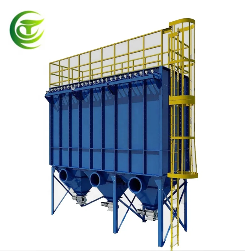 New Industrial Bag Filter Air Cleaning Pump Equipment Used for Cleaning Air in Steel Mills and Restaurants