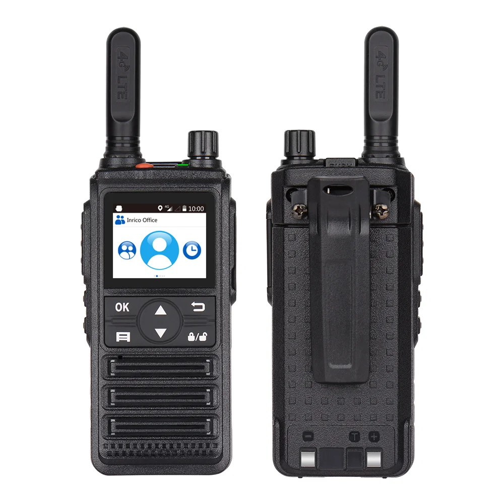 Рация Inrico T292, 2G/3G/4G, sim-карта, двусторонняя радиосвязь, рация с экраном