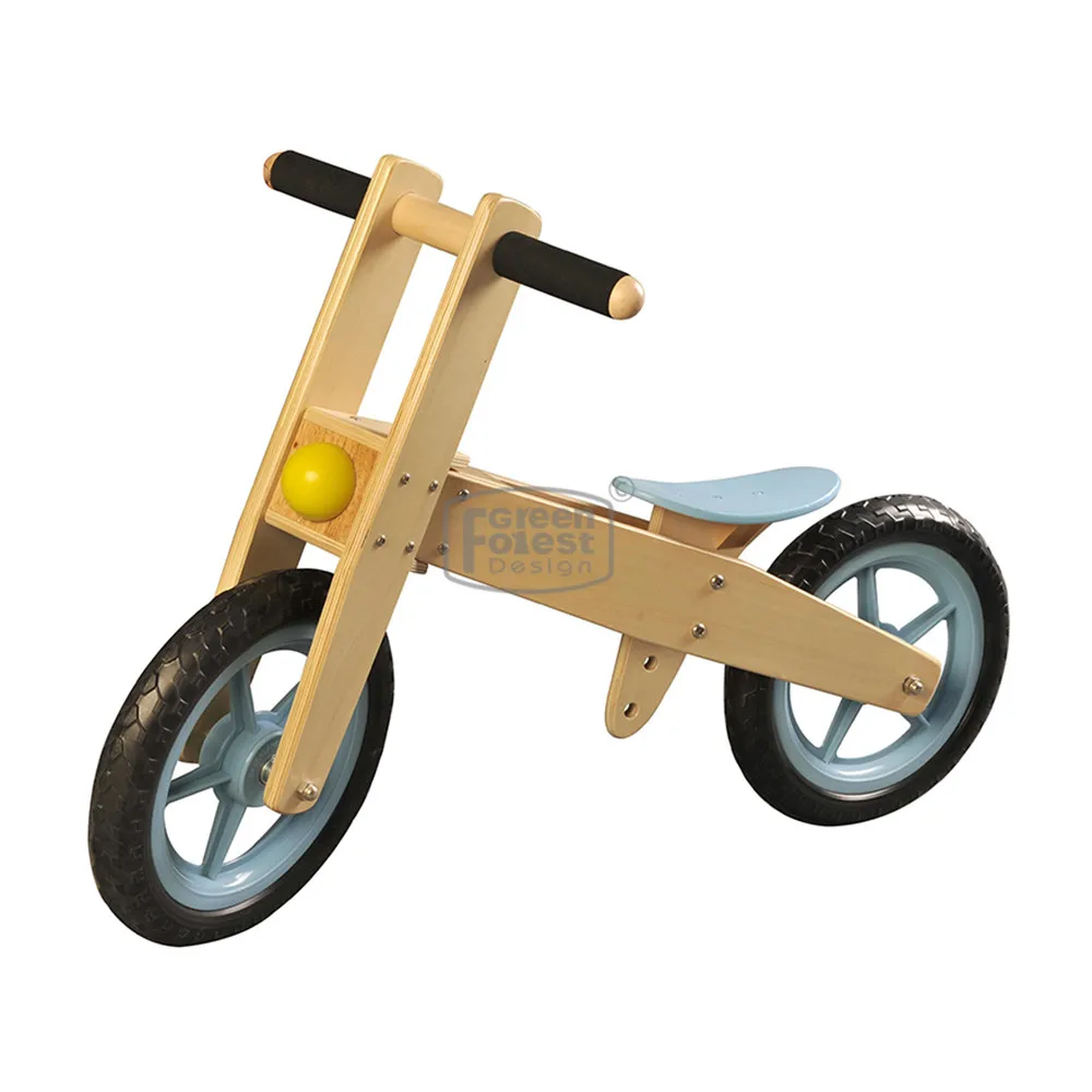 New Design Wooden Outdoor Balance Bike EVA Wheel Bike for Baby Balance Bike