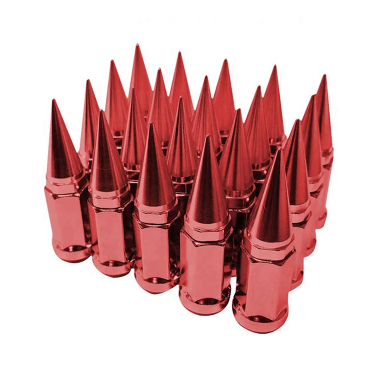 Lug Nuts Anti Theft China Wholesale Custom Cnc Color Anti Theft Nut Auto Car Metal Steel Wheel Anti Theft  Hub Wheel Nut