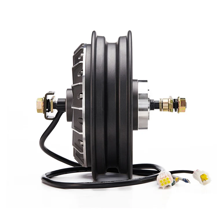 YM MOTOR 16 Inch wheel hub motor 72V high power brushless hollow shaft bldc electric 3000W - 8000w hub motor kit