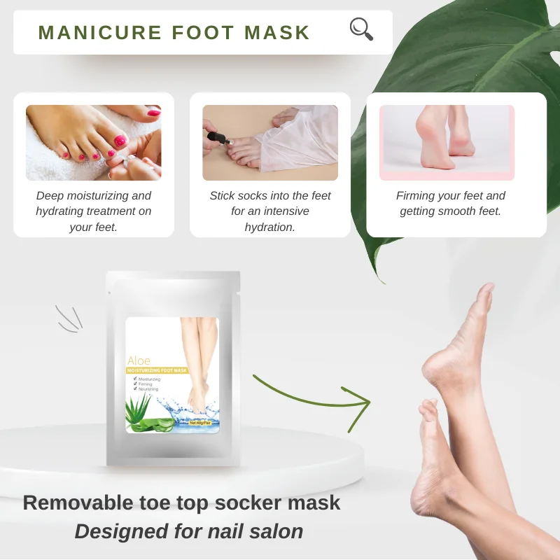 OEM Private Label Wholesale Organic Feet Care Masking Exfoliating Foot Peeling Masks