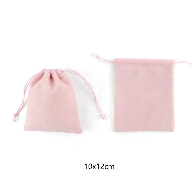 High Quality Custom LOGO branded Cotton Dust Bags Packaging Jewerly Drawstring Pouch