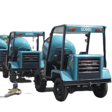 China  tractor loader powerplus 3.5M3 4.8m3 mixer concrete machine