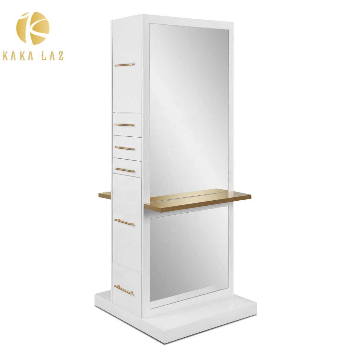 Высококачественная станция для стайлинга с зеркалом Парикмахерское зеркало станцией салонная