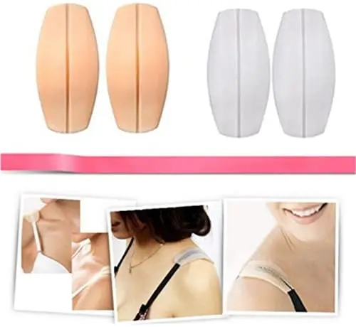 Женский силиконовый гелевый бюстгальтер XH, Нескользящие Наплечные подушечки, облегчающие дискомфорт на плечах