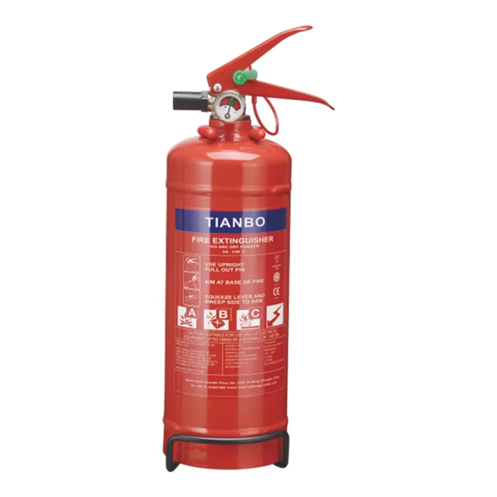 1/2/3/4/6/9/12KG Dry Power 15 Bar Light Manufacturing Facilities Brass Aluminium Valve ABC Dry Chemical Fire Extinguisher