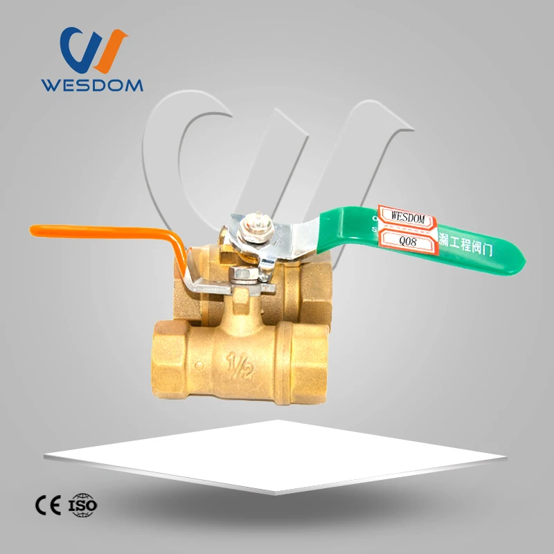 2024 WESDOM 1pc 1000 WOG BSP/NPT brass copper Cheap qualit- high price ball valve China manufacturer