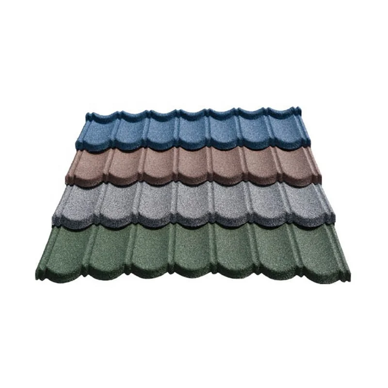 Free Sample Long Span Different Types Shingle Stone Coated Aluzinc Metal Roofing Tile