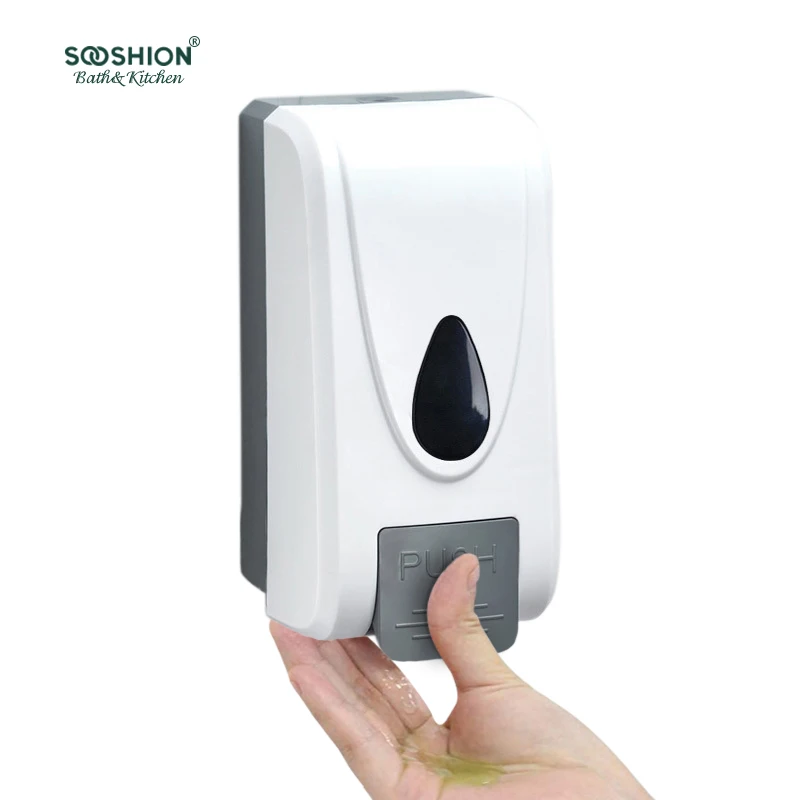 Wholesale 1000ML Refillable Wall Mounted Laundry Hand Soap Dispenser Manual For Hotel