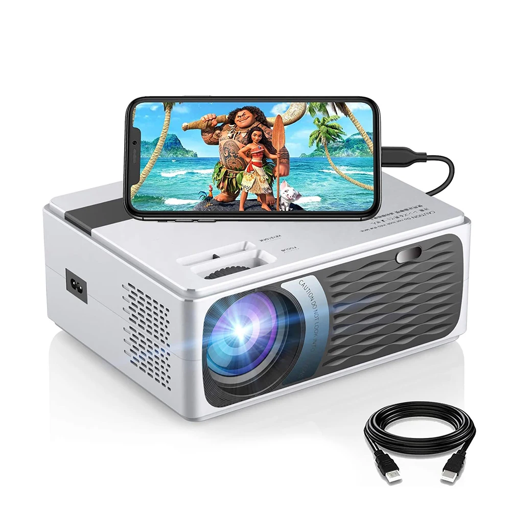 OEM Factory Whole Sales HD Home Projector 1080p Supported Video LED Projector
