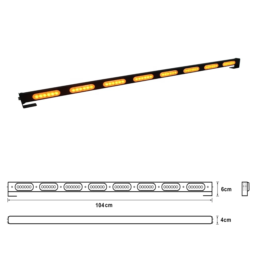 HAIBANG Factory Multiple Color Barled Warning Lightbar Bar For Tow Truck Led Traffic Advisor Light