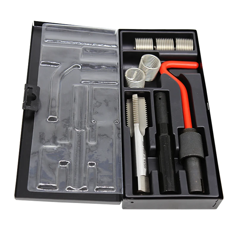helicoil thread repair kit Thread Repair Rethread Stripped Metric Tool Kit  diy   M8