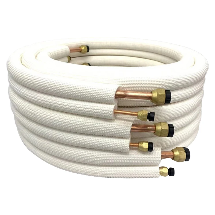 Insulated copper tube air conditioner pancake coil insulation pipe