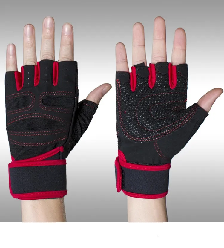 High quality half finger Neoprene fitness unisex gym glove weight and fitneess gloves