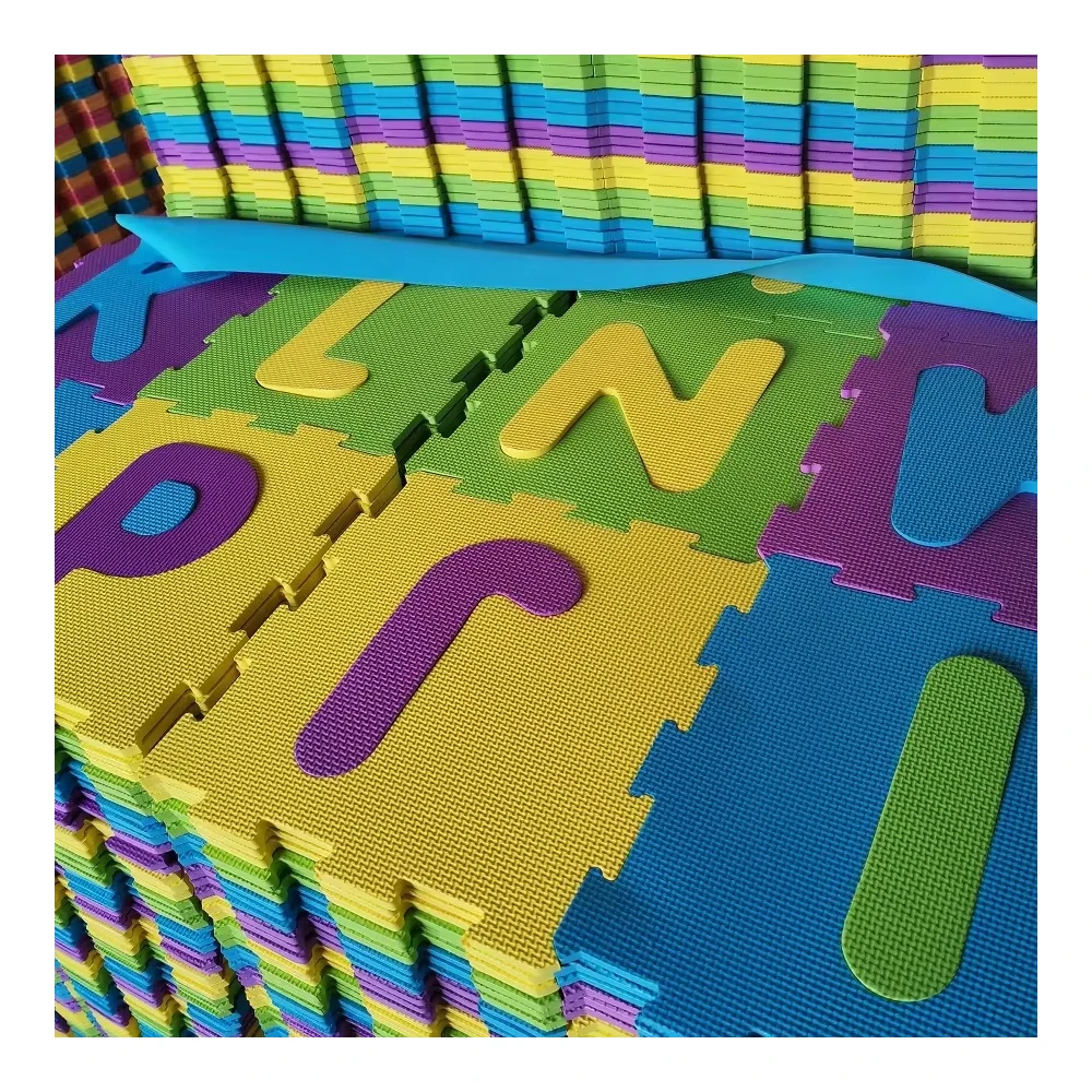 Honloy alfombra de juegos kids play mat educational ABC alphabet foam jigsaw puzzle play mat for kids floor&baby nursery room