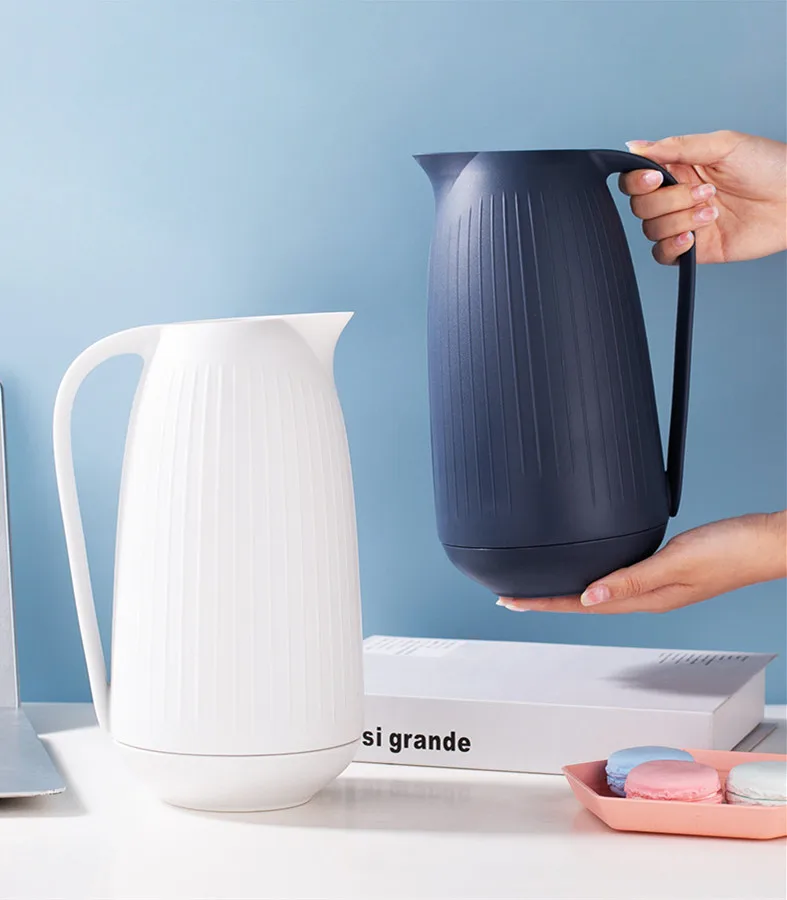 New Arrival classic Arabic Thermos Coffee Dallah Pot 1000ml Luxury Vacuum Glass Flask Tea Pot water carafe