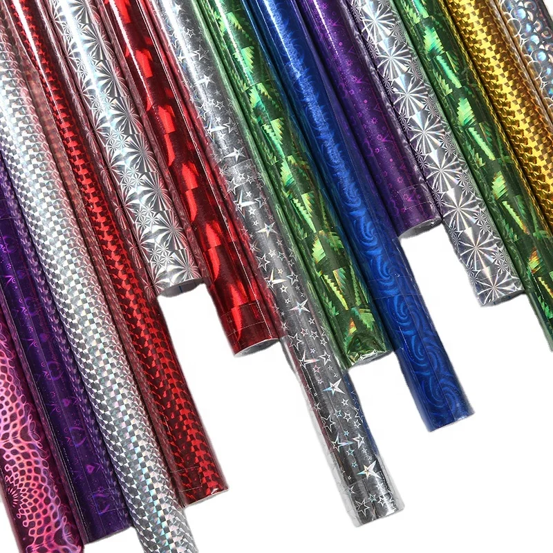 Самоклеящаяся голографическая пленка холодного ламинирования