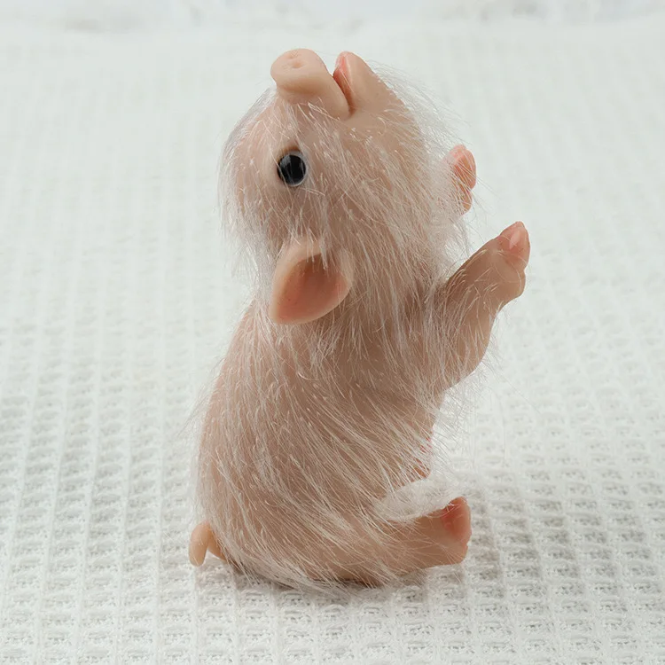 Cross border hot selling simulation silicone pig decompression toy, pinching and rebirth environmentally friendly cartoon silico
