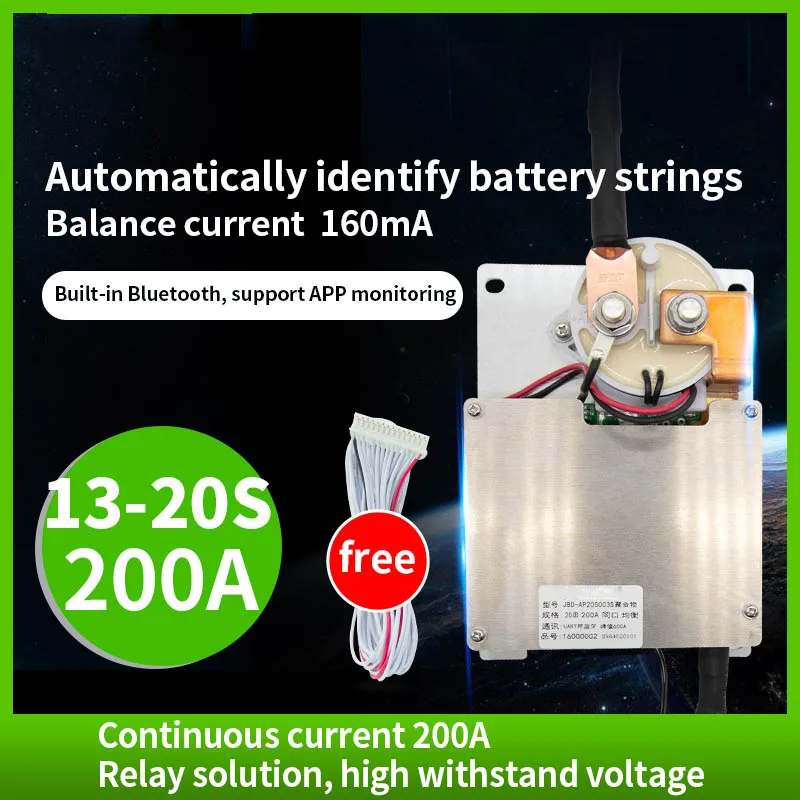JBD PCB/PCBA/PCM smart BMS 8S 12S 16S 20S 24V 36V 48V 60V lifepo4 battery