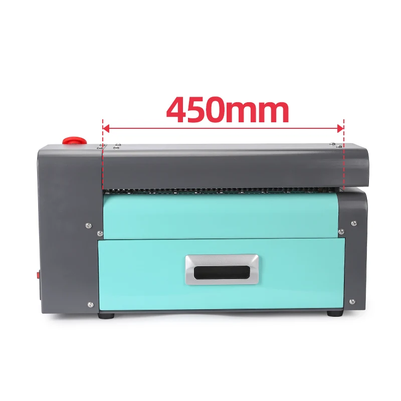 WD-P20 450mm mini recycling carton board recycle box paper perforator cardboard shredder 450mm for cushion packaging