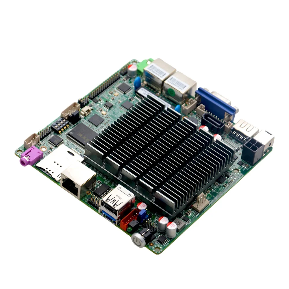 Промышленная материнская плата Mini itx с процессором Intel J1800 Встроенная Материнская NANO
