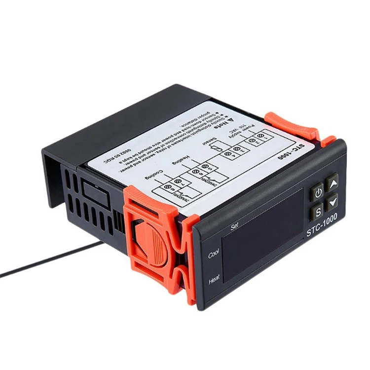  STC-1000 цифровой регулятор температуры 12V 24V 220V термостата