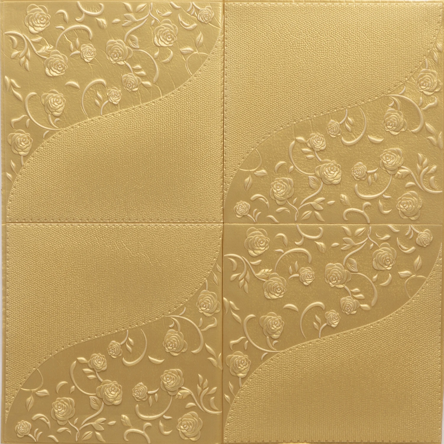 New products hot selling 3D PE foam multi-color wallpaper