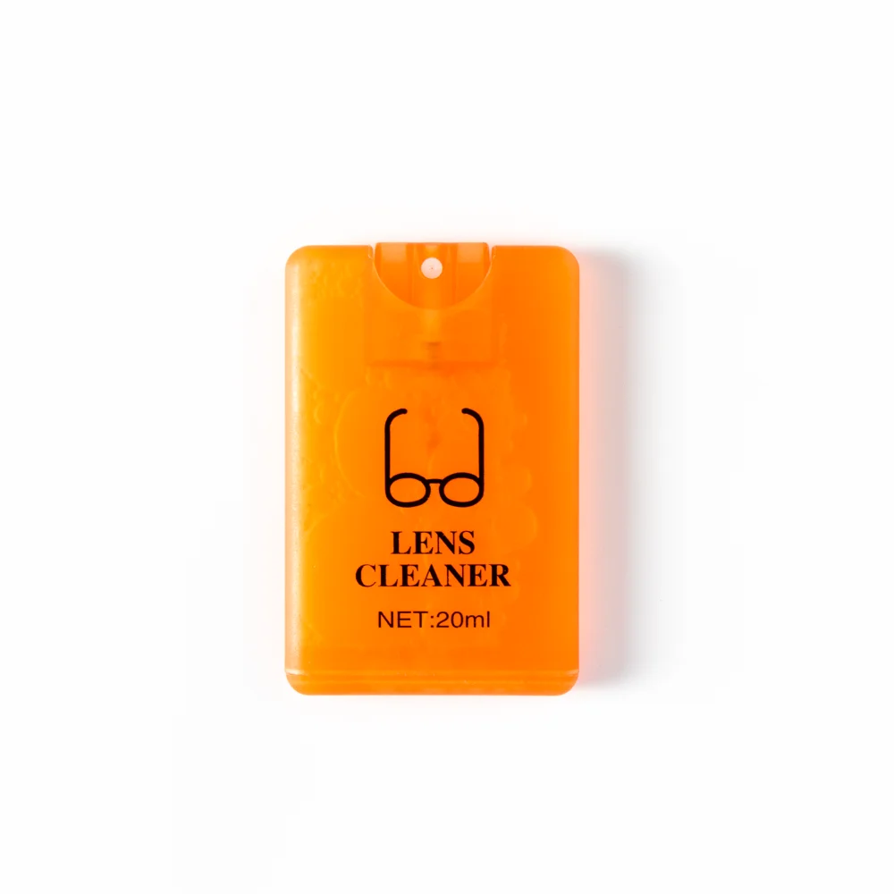 Factory price anti fog card bottle optical cleaning spray