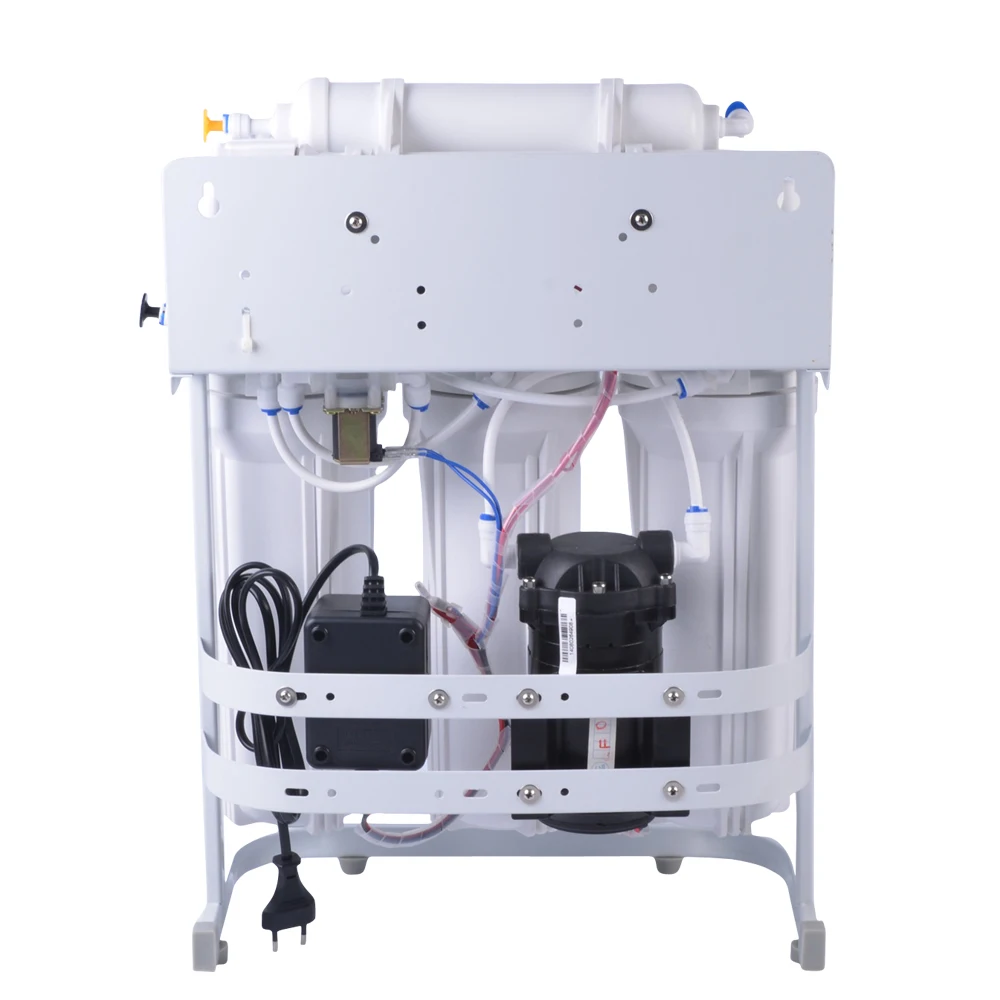 
50/75/100GPD Capacity and Plastic shape design Material 7 stage reverse osmosis water filter system 