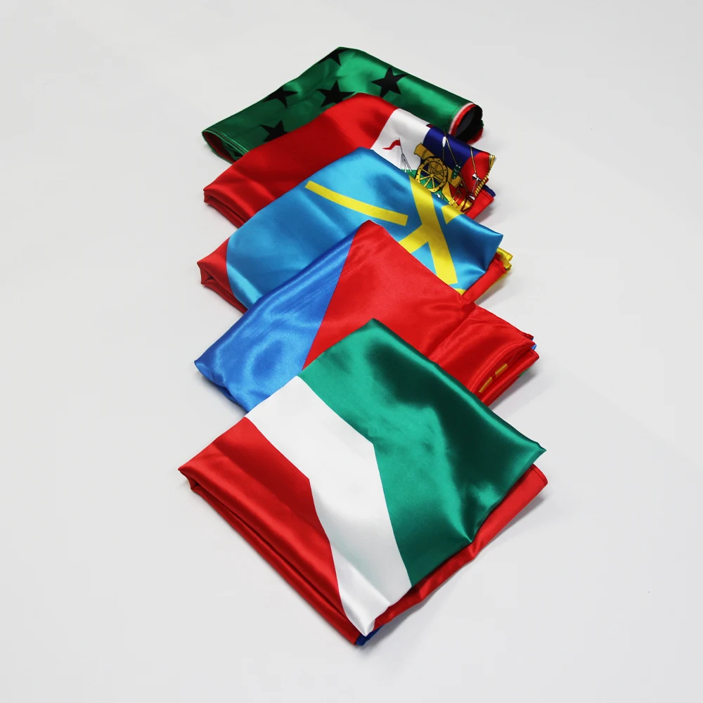 paris 2024 sports games scarf polyester square digital printing design LOGO satin custom National Flag scarf