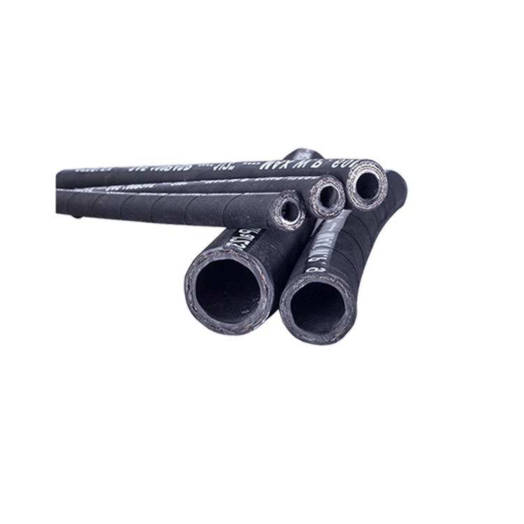 multipurpose high temperature pressure steel wire braided synthetic hydraulic rubber pipe water hose