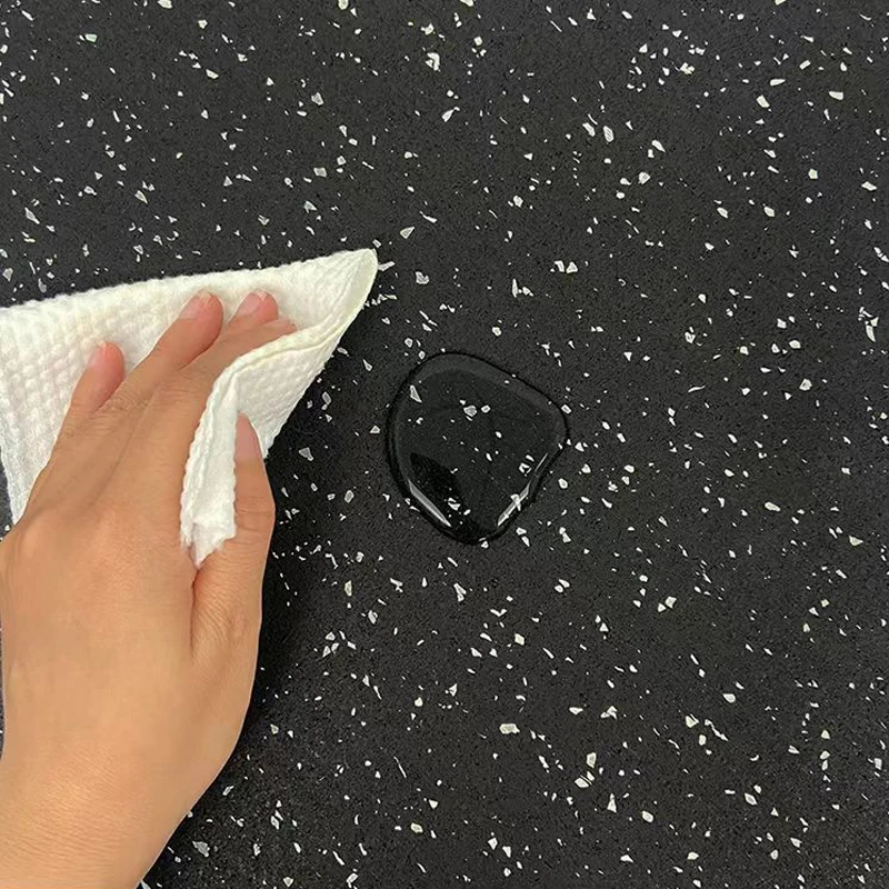 Aji Industrial Warehouse Chips Interlocking Tiles Eva Gym Gasket Rubber Flooring Mats