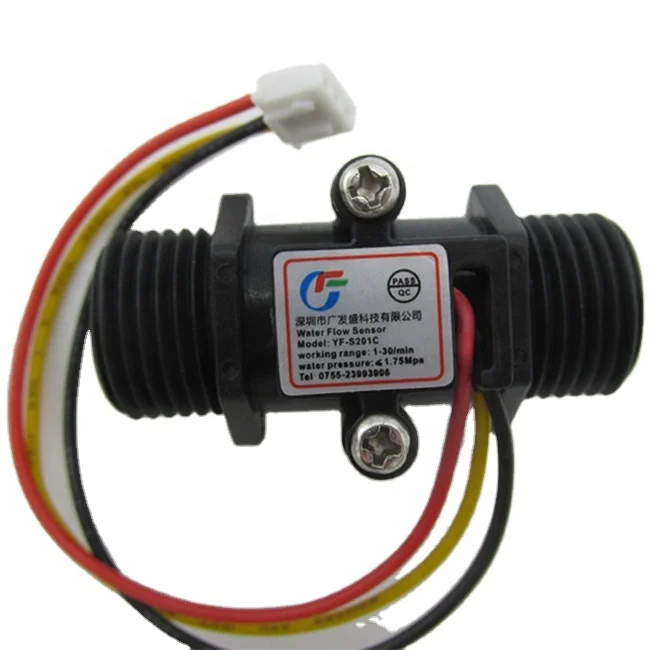 YF-S201C New Power Water Flow Generator Stabilized Micro-Hydro Generator Water Flow Sensor