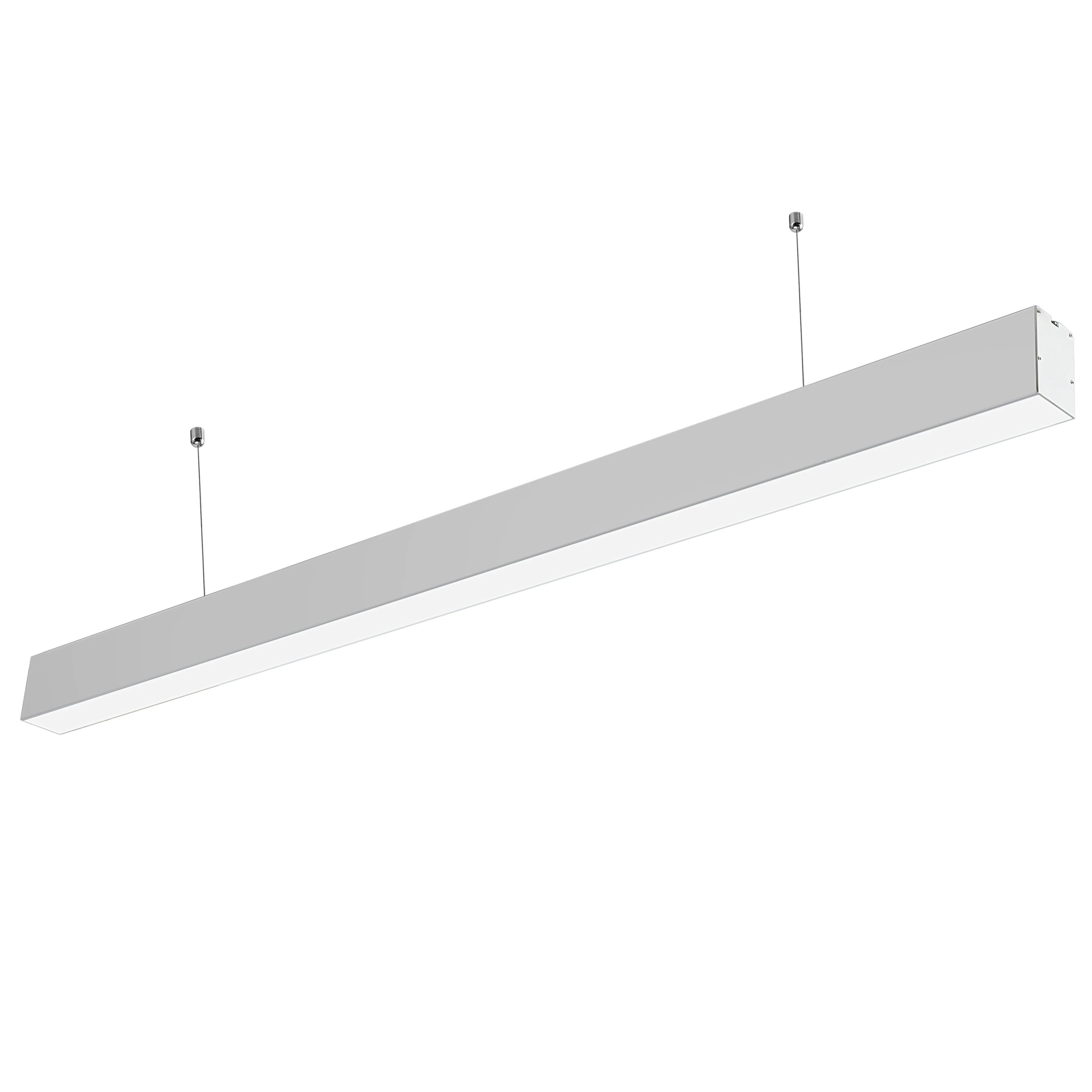 Suspended DIY Office Pendant Aluminium Housing Led Linear Lights;Suspended linear led lamp