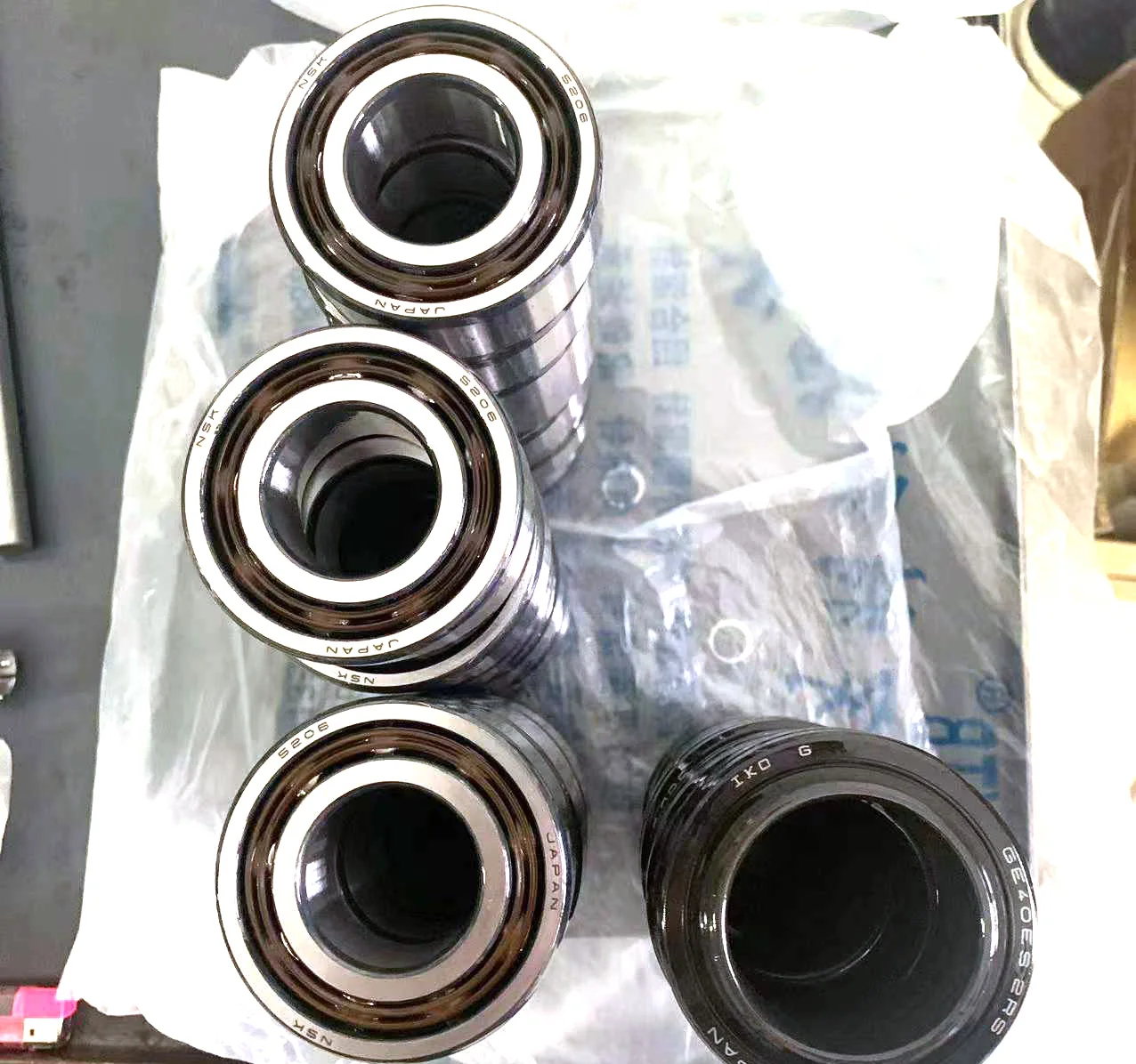 Подшипник шпинделя NSK, радиально-упорные шарикоподшипники 7201BEP, 7003C 7003AC 7203C 7203AC