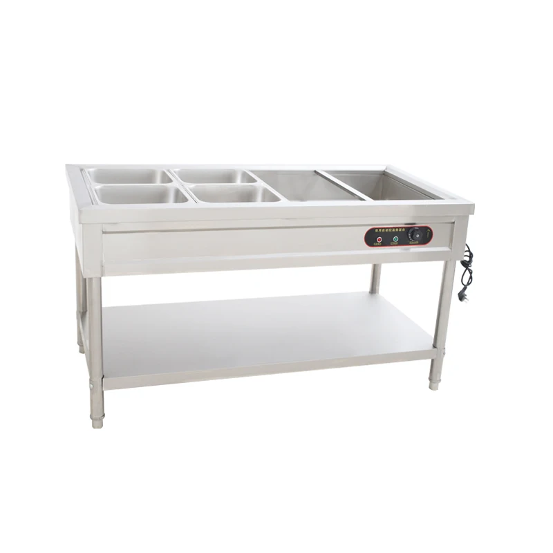 Customized Electric Buffet Bain Marie Food Warmer Steam cabinet for Hotel Restaurant