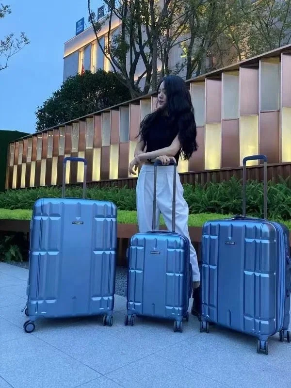 2022high quality newest arrival ABS fashionable modern universal wheels travel luggage man and woman business luggage valise