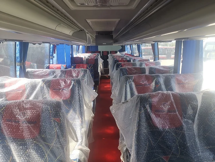 
12m 51 seater sightseeing bus tour luxury coach bus in stock 
