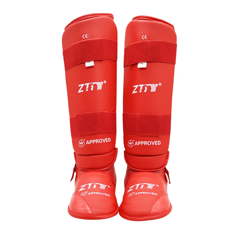 Custom Logo Muay Thai  Karate  Leg Support Shin Pads Adults Kids Shin Guards Comfortable