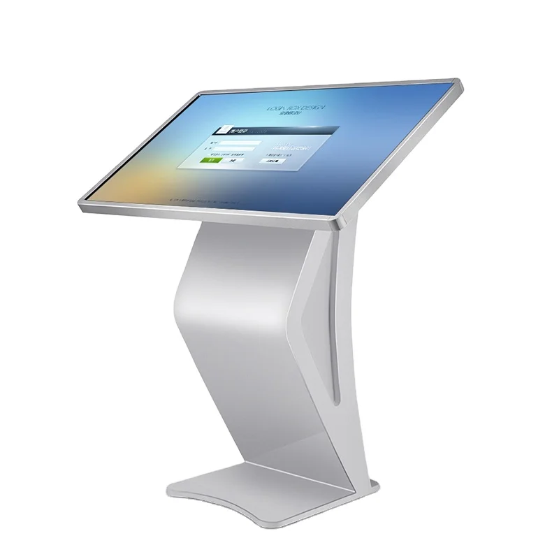 43 55 65 inch Vertical Advertising Player LCD Kiosk Touch Screen Digital Signage Wall Display Outdoor Billboard for Self Query