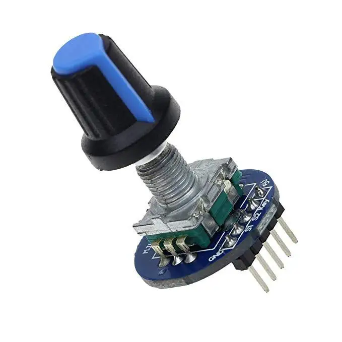 Digital rotary encoder module turns potentiometer Rotary potentiometer